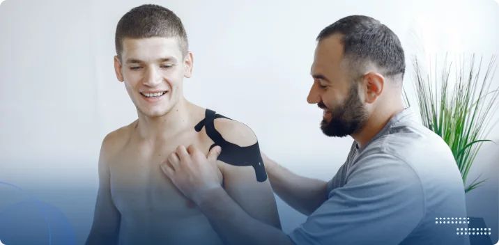 Deep tissue laser therapy as part of a shoulder recovery plan in Hawthorne, NY